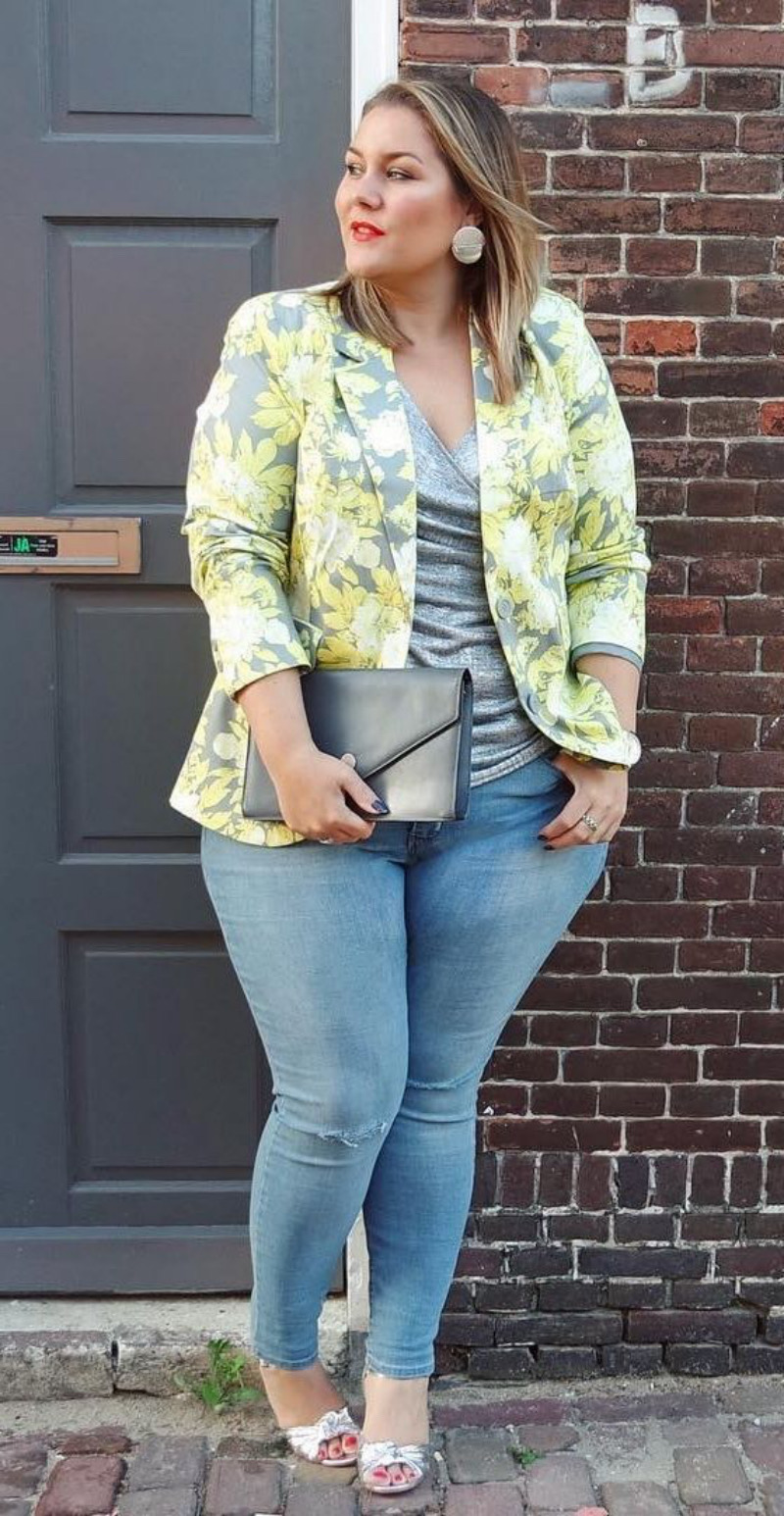 Chic and Cute Date Outfits for Plus-Size Women This Spring