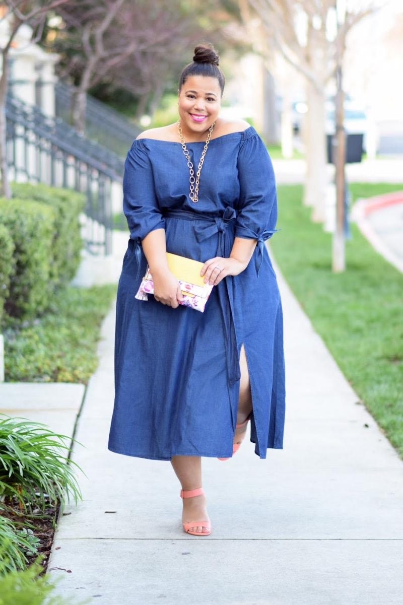 Spring Transition Outfits for Plus Size: Effortless Denim Chic