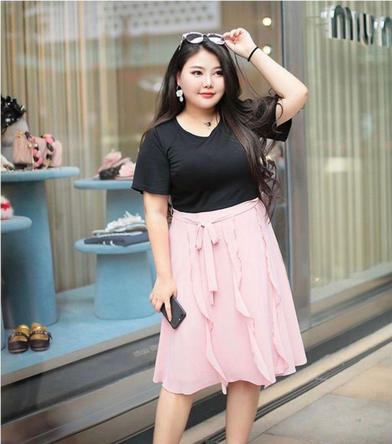 Elegant Plus-Size Spring Outfits Inspired by Korean Fashion